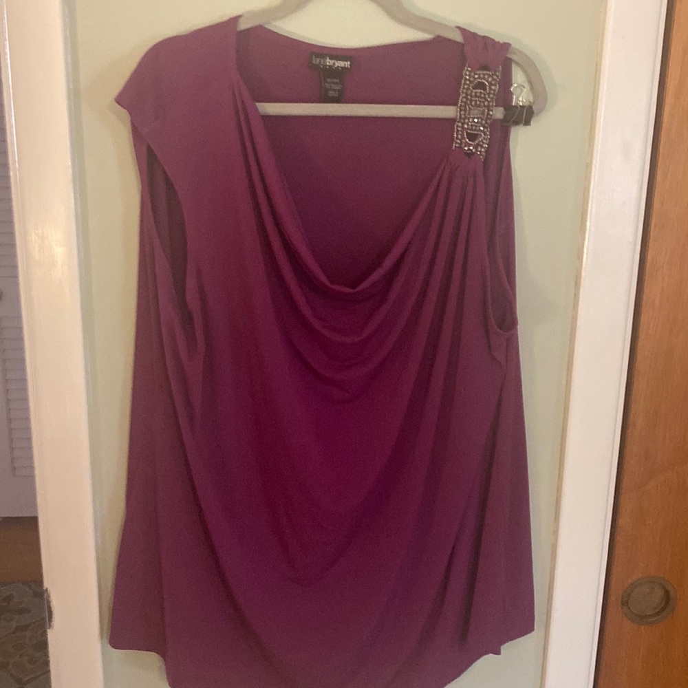 Lane Bryant dress top with jewel detail